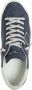 Philippe Model Blauwe Leren Sneakers met Contrasterende Details Blue Heren - Thumbnail 2