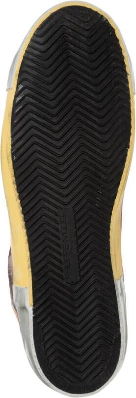 Philippe Model Camouflage Stijl Sneakers voor Heren Blauw Heren