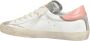 Philippe Model Coole Leren Sneakers Antraciet Wit Multicolor Dames - Thumbnail 3