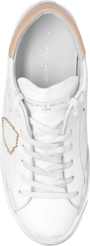 Philippe Model Vintage Effect Sneakers Wit Dames
