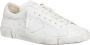 Philippe Model men's shoes leather trainers sneakers prsx Wit Heren - Thumbnail 6