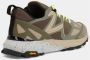 Philippe Model Groen Multikleur Rocx Leren Lage Sneakers Grijs Heren - Thumbnail 8