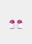 Philippe Model Logo Leren Sneakers Witte Leren Temple Sneakers met Metallic Details White Dames - Thumbnail 9