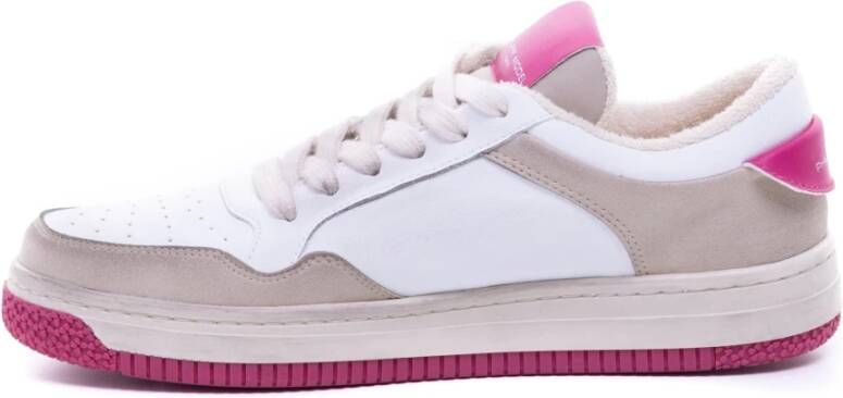 Philippe Model Lyon Low Sneakers Roze Dames