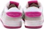 Philippe Model Zijlogo-patch low-top sneakers Wit Dames - Thumbnail 14