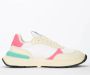 Philippe Model Antibes Pop Mondiali Hardloopschoenen Beige Dames - Thumbnail 13