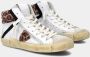 Philippe Model Ambachtelijke Leren High-Top Sneaker White Dames - Thumbnail 3