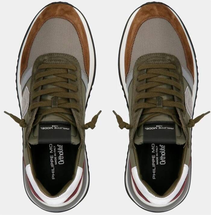 Philippe Model Hardloopschoen Tropez 2.1 Grijs Heren