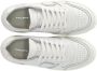 Philippe Model Witte Sneakers met Logo Patch en Contrasterende Hiel White Dames - Thumbnail 64