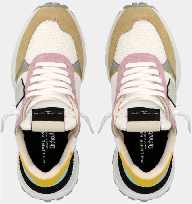 Philippe Model Antibes Sneaker Pijnverlichting Beige Dames