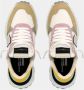 Philippe Model Vintage Racing Style Sneaker Multicolor Dames - Thumbnail 4