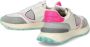 Philippe Model Antibes Pop Mondiali Hardloopschoenen Beige Dames - Thumbnail 15