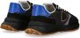 Philippe Model Sportieve Lage Sneaker in Zwart en Oranje Zwart Heren - Thumbnail 10