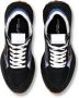 Philippe Model Sportieve Lage Sneaker in Zwart en Oranje Zwart Heren - Thumbnail 11
