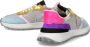 Philippe Model Multicolor Nylon Sneakers met Suède en Leren Details Meerkleurig Dames - Thumbnail 8