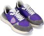 Philippe Model Multicolor textiel sneakers met suède details Meerkleurig Heren - Thumbnail 3