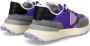 Philippe Model Multicolor textiel sneakers met suède details Meerkleurig Heren - Thumbnail 4