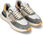 Philippe Model Camoutache Groen Oranje Sneakers Mannen Multicolor Heren - Thumbnail 4