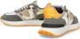 Philippe Model Camoutache Groen Oranje Sneakers Mannen Multicolor Heren - Thumbnail 8