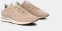 Philippe Model Italiaanse Sneakers met V-Hals en Wikkelsluiting Beige Dames - Thumbnail 2