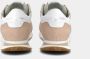 Philippe Model Italiaanse Sneakers met V-Hals en Wikkelsluiting Beige Dames - Thumbnail 4