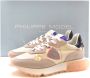 Philippe Model Elegante Dames Sneakers Collectie Beige Dames - Thumbnail 12