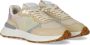 Philippe Model Antibes Low Beige Sneaker Dames Mesh en Leren Sneakers Beige Dames - Thumbnail 3