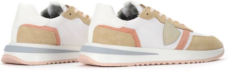 Philippe Model Stijlvolle Tropez 2.1 Sneakers Beige Dames