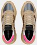 Philippe Model Beige Sneakers met Vintage-geïnspireerd Ontwerp Multicolor Dames - Thumbnail 13