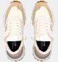 Philippe Model Sneakers Dames Lage sneakers Damesschoenen Canvas Antibes Beige combi - Thumbnail 6