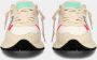 Philippe Model Antibes Pop Mondiali Hardloopschoenen Beige Dames - Thumbnail 4