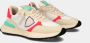 Philippe Model Antibes Pop Mondiali Hardloopschoenen Beige Dames - Thumbnail 7