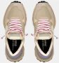 Philippe Model Leren sneakers met logo en gewaxte veters Purple Dames - Thumbnail 4