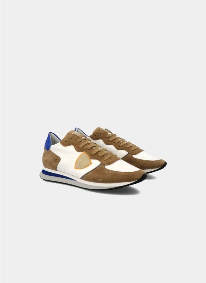 Philippe Model Trpx Lage Herensneakers Beige Heren