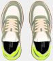 Philippe Model Tropez 2.1 Sneakers in Wit Geel Meerkleurig Heren - Thumbnail 3
