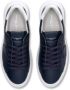 Philippe Model Blauwe Urban Temple Sneaker Blue Heren - Thumbnail 6