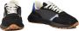 Philippe Model Sneakers met rubberen zool Black Heren - Thumbnail 4