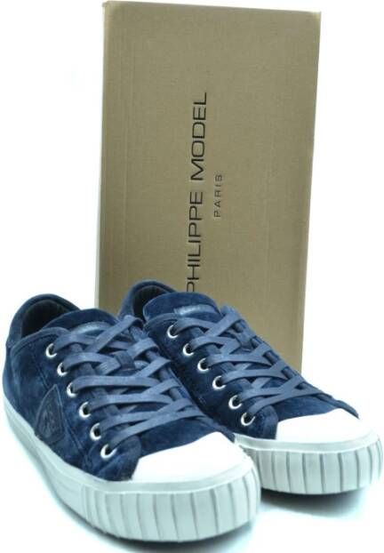 Philippe Model Elegante Damessneakers voor Casual Gelegenheden Blauw Dames