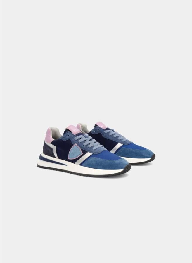 Philippe Model Tropez 2.1 Lage Dames Sneakers Blauw Dames