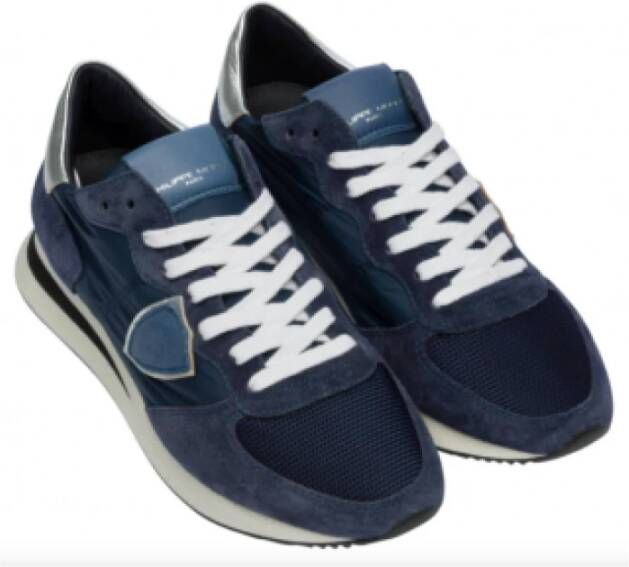 Philippe Model Sneakers Blauw Dames
