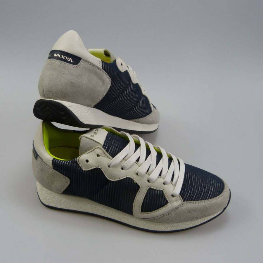 Philippe Model Sneakers Blauw Dames