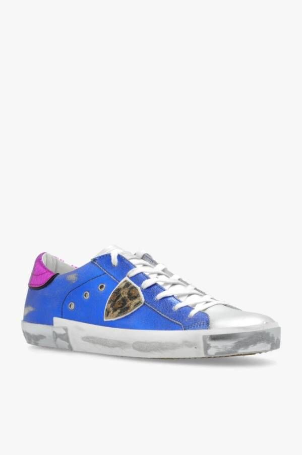 Philippe Model Sneakers Blauw Dames