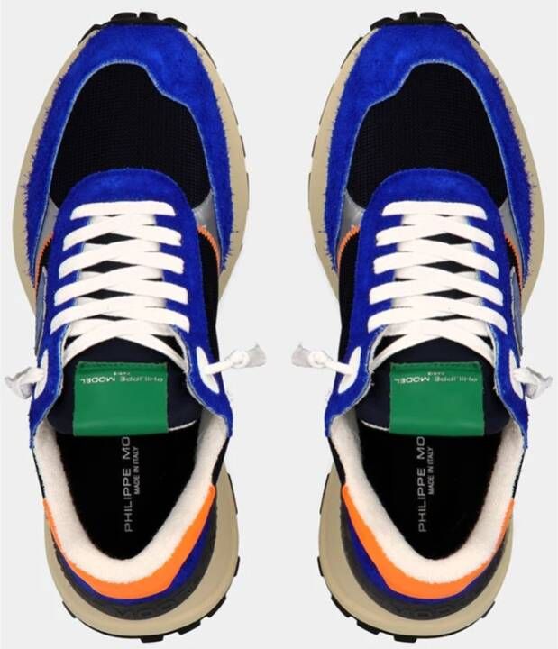 Philippe Model Antibes Hardloopschoenen voor Heren Blauw Heren