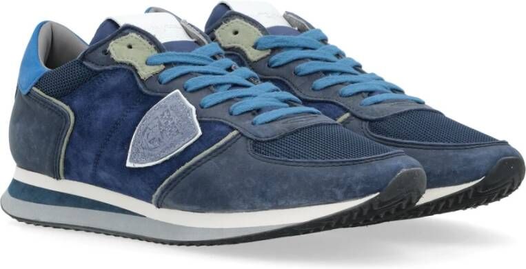 Philippe Model Sneakers Blauw Heren