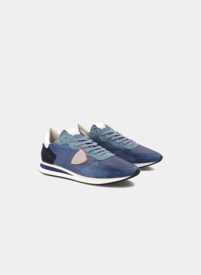 Philippe Model Trpx Heren Hardloopschoen Blauw Heren