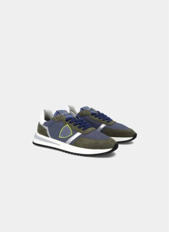 Philippe Model Sneakers Blauw Heren