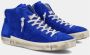 Philippe Model Hoge Heren Sneakers Parijs Blauw Klein Detail Blauw Heren - Thumbnail 2