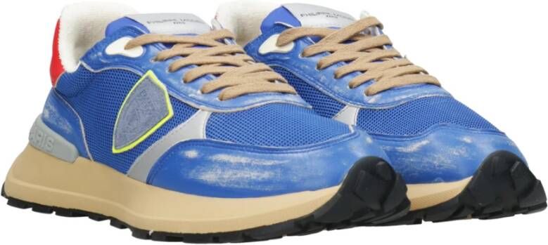 Philippe Model Sneakers Blauw Heren