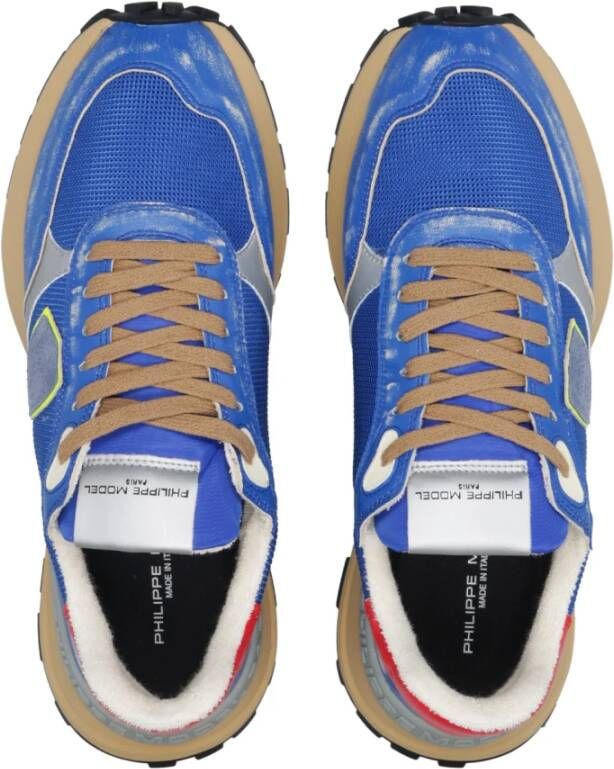 Philippe Model Sneakers Blauw Heren