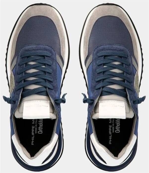 Philippe Model Tropez 2.1 LOW MAN Sneakers Blauw Heren